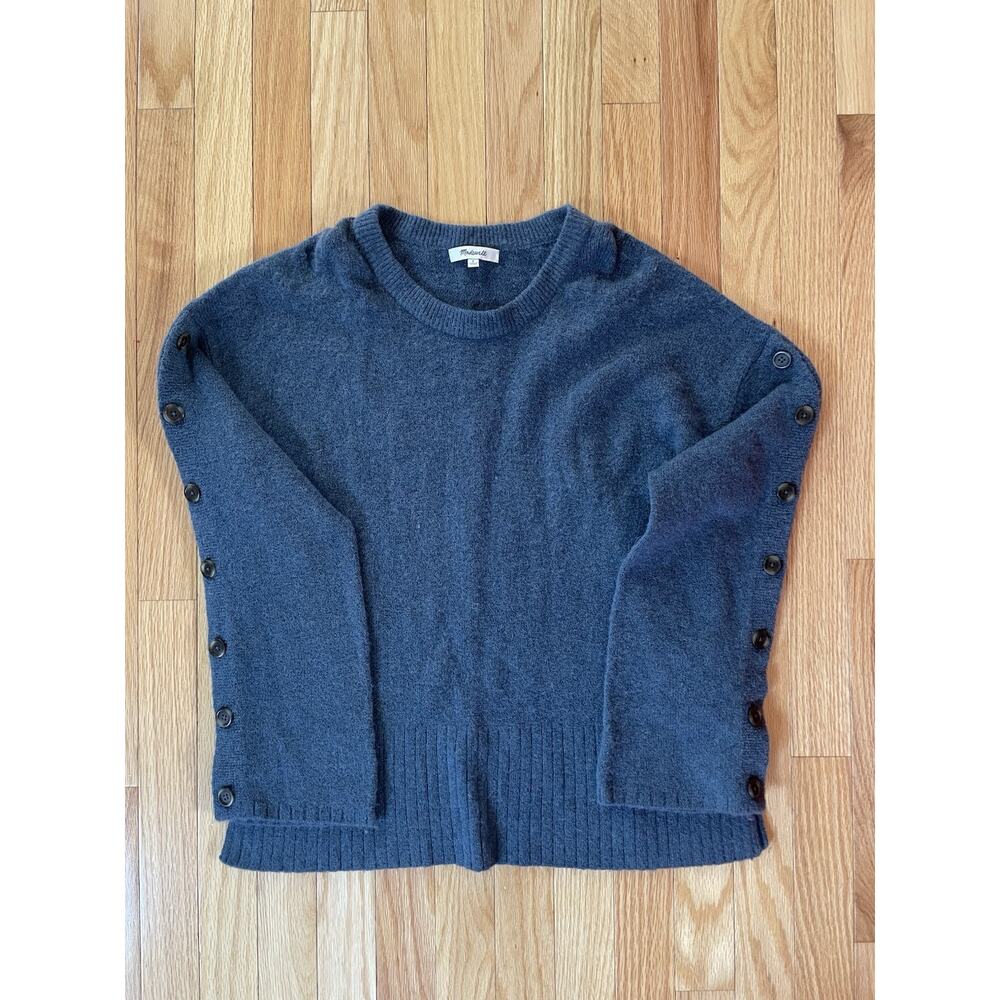 Madewell‎ Womens Sweater with buttons. Alpaca/Wool/Nylon blend, size Small